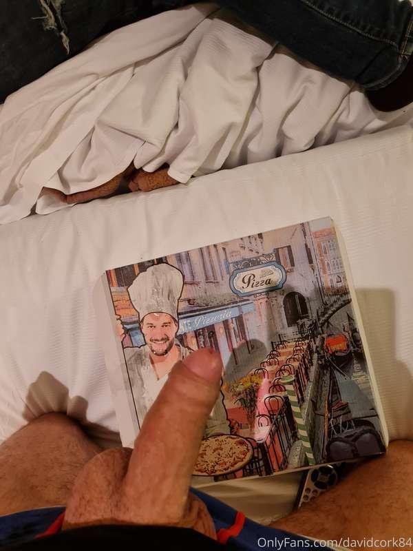 Pizza and cum