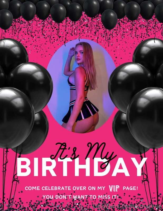 It’s my birthday!!🎉🎉 Click the link to join my VIP and have ..