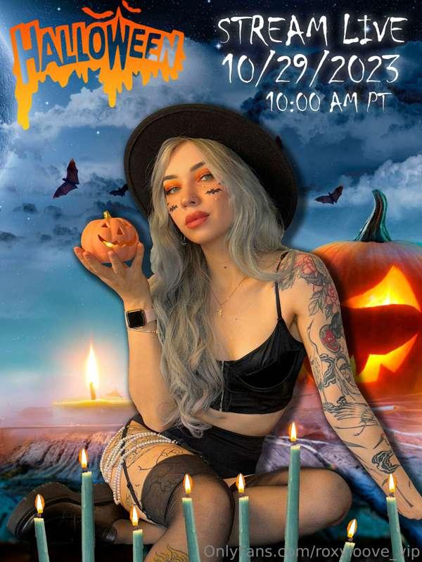 🎃**HALLOWEEN STREAM**🎃
***10/29/2023 at 10:00 AM Pacific tim..