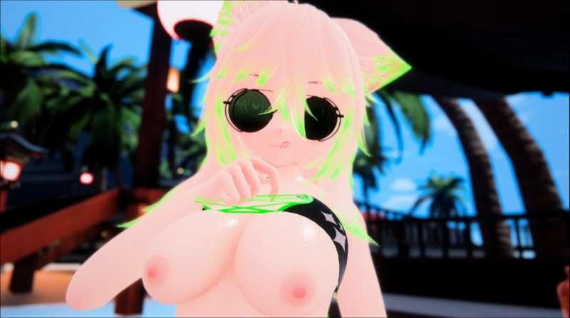 Flashing in public 0w0