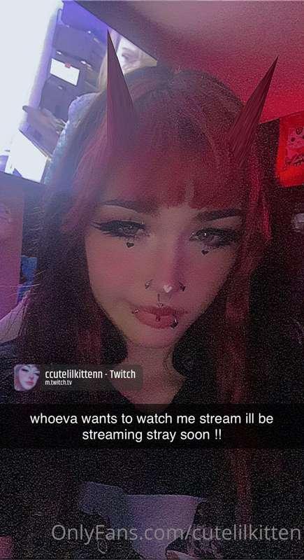 come watch me strem stray !!

https://twitch.tv/ccutelilkitt..