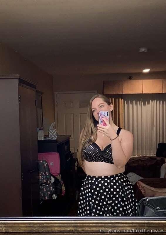 I feel so cute when my bra matches my skirt!
