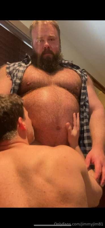 When dad catches you staring at his bulge 