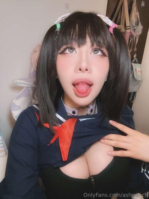 Mis lindas fotos como linda chica escolar 💖 No pude hacer mi..