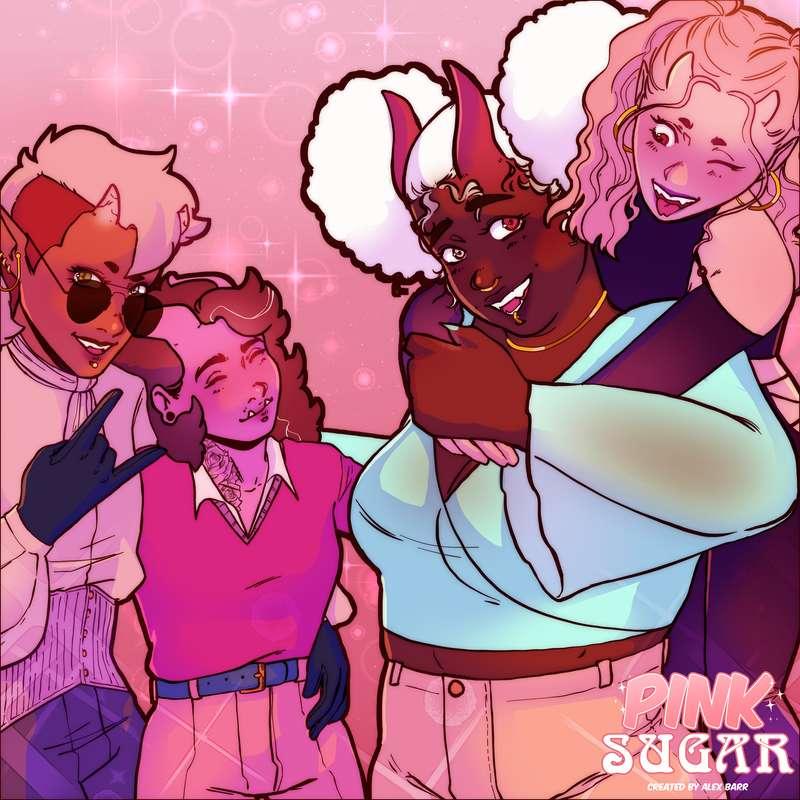 Pink Sugar Anniversary Drawing & New Webtoon PFP!