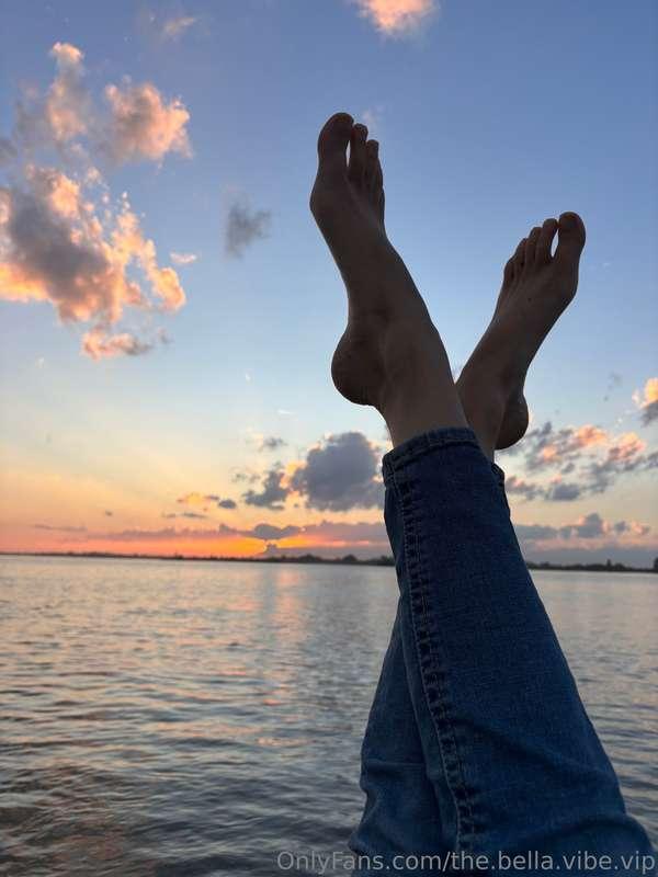 Or just enjoying the beautiful sunset, the beach and the bes..