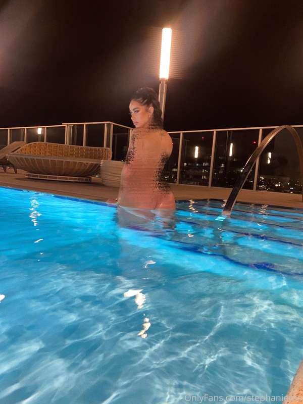 Last nights midnight swim💦
