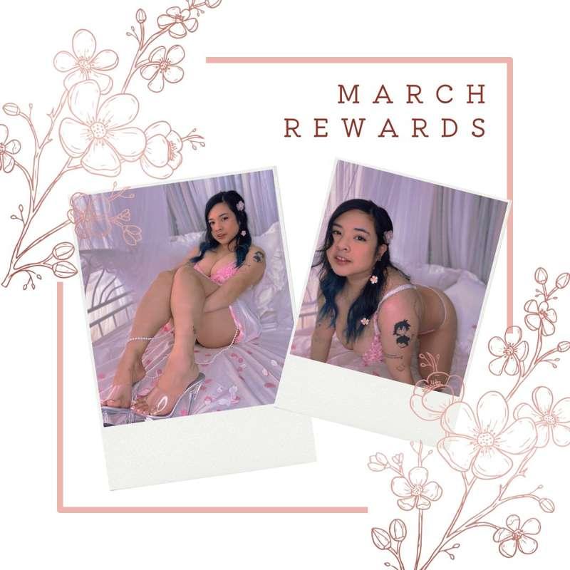 March rewards 🌸