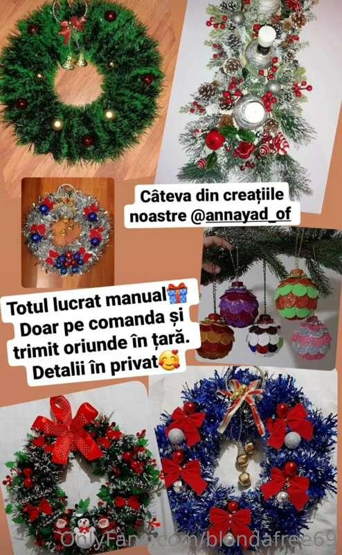 🎁🎄Câteva din creațiile mele🎄🎁
Da,da ,da 😁 îmi place lucru ma..