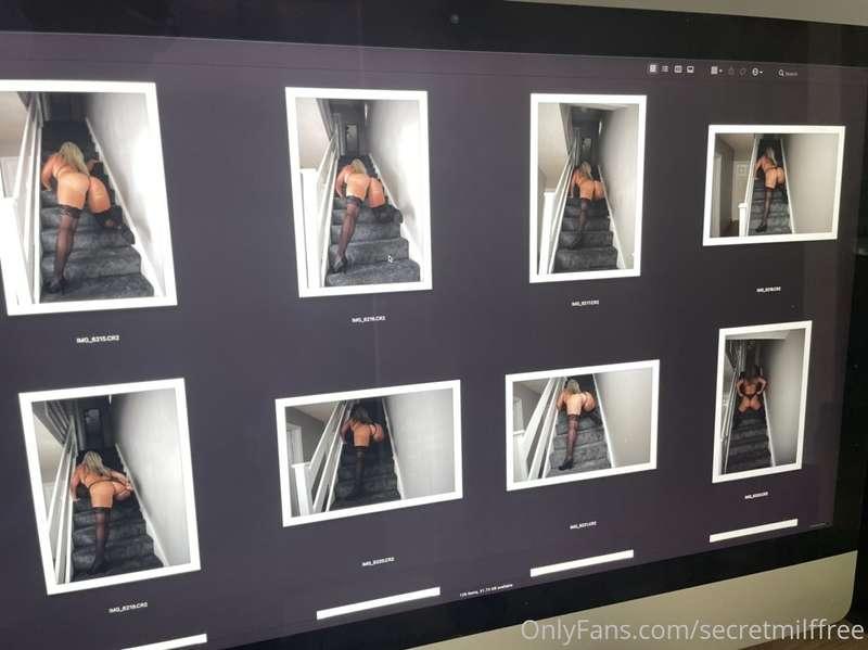 Spent the morning shooting some very hot pics and vid. Keep ..