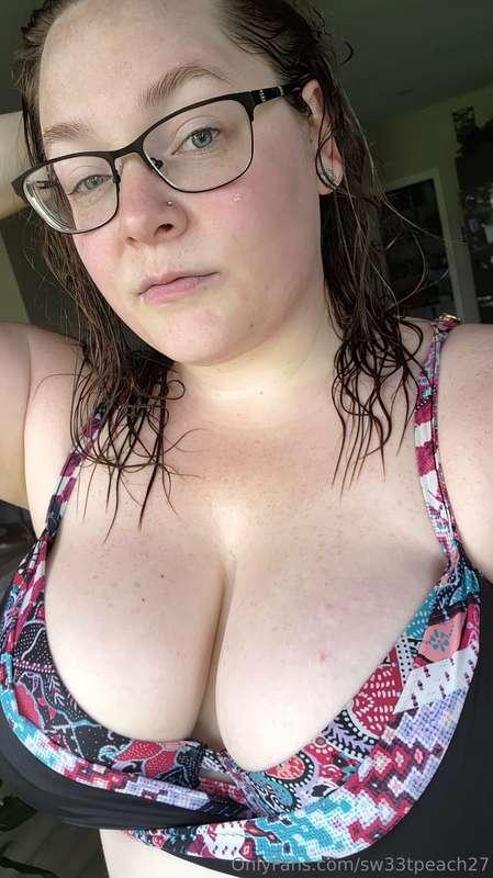 Did a bunch of stuff around the house in a bikini. It was so..