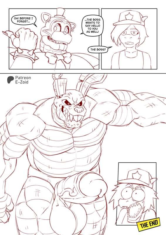 Staff Only - Page 25 (Wip Sketch)