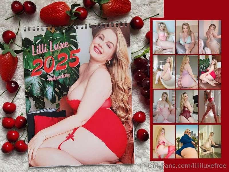 Take me home! My 2025 Pinup Calendar is available now 💞https..