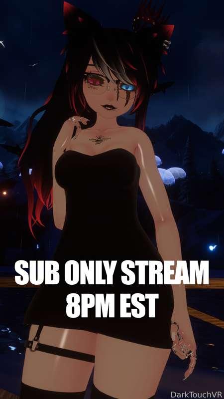 Sub-Only Stream tonight! (Every Tier)
We will go for the Lovense Fuckmachine with low price pattern!~
Can't wait to see you guys! 👉👈