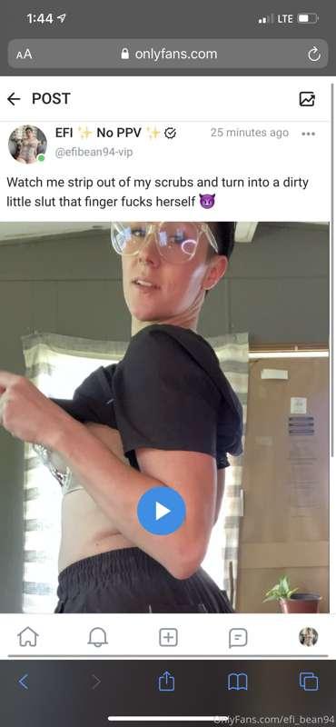 https://onlyfans.com/efibean94-vip 
Go watch this video. You..