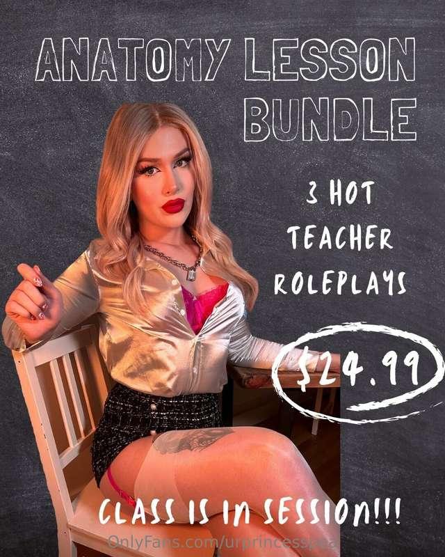 ANATOMY BUNDLE 💋3 VIDEO BUNDLE DEAL💋CLASS IS IN SESSION!!!He..