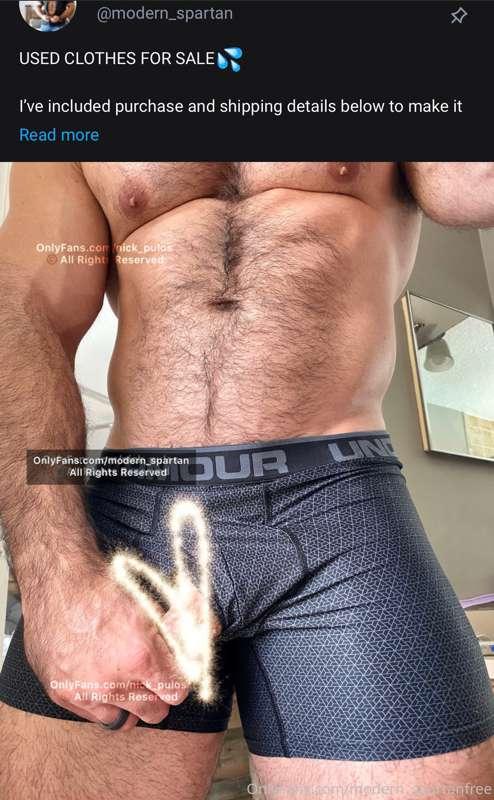 Did you know that I offer briefs for sale to my exclusive su..