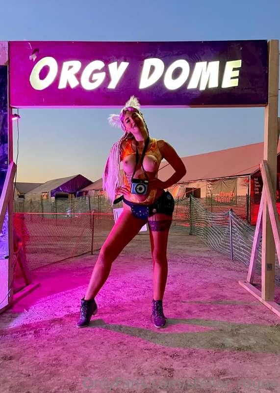 Burning Man! Orgy Dome Yes Fucking please!