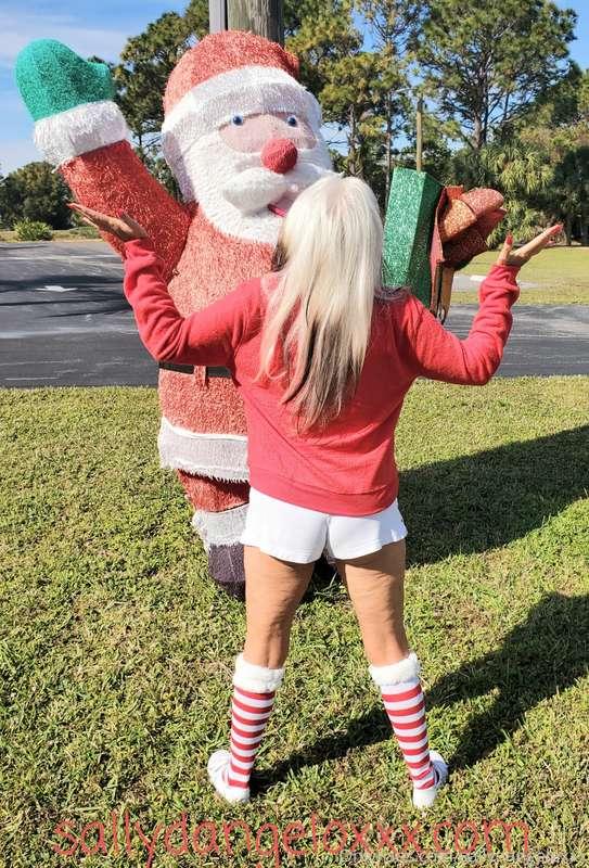 But..but..Santa .....I CAN EXPLAIN..please don't whip me...d..