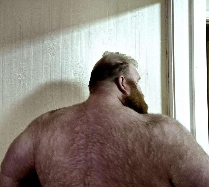 Big hairy back🐻