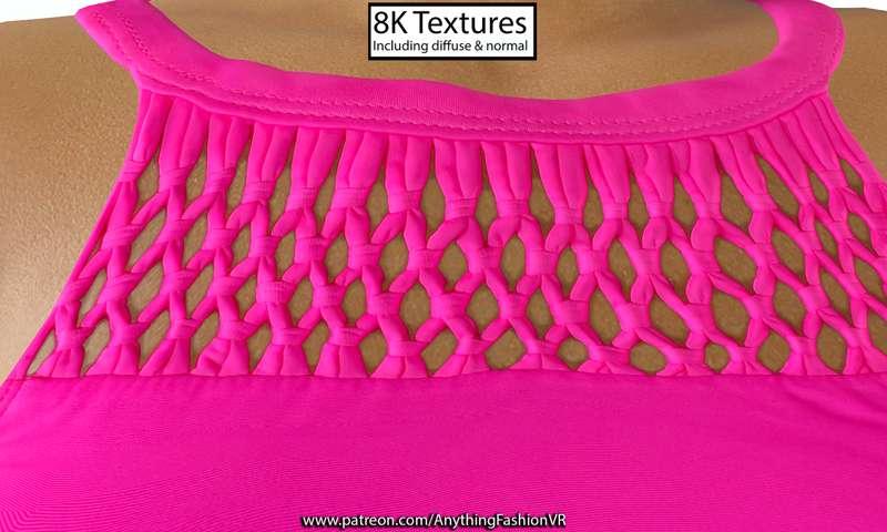 Preview Pink Top Holes with 2 undressed states