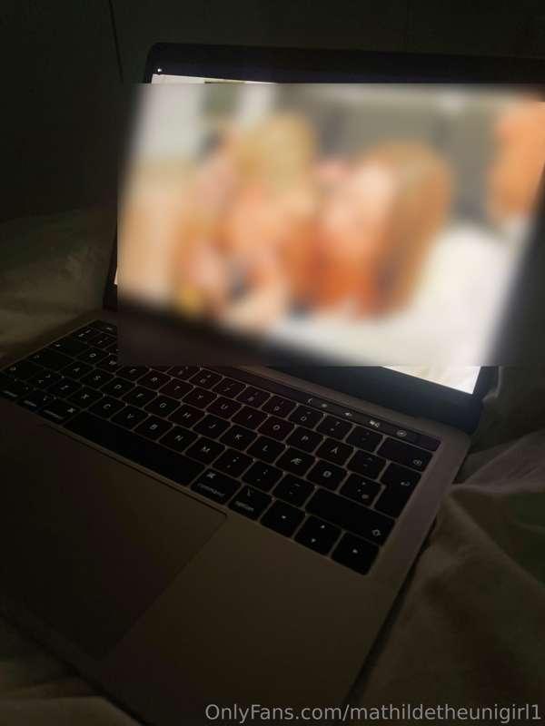 We sometimes do this thing where he watches porn and does hi..