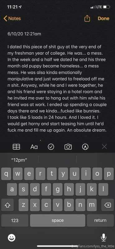 I was asked to post more stories and I’d started some writin..