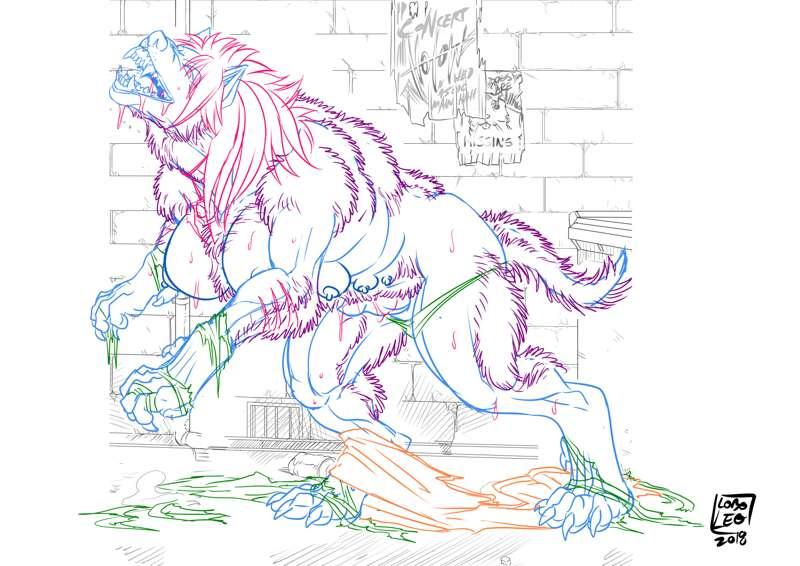 Krissy Werwolf Part 4 (Sketch)