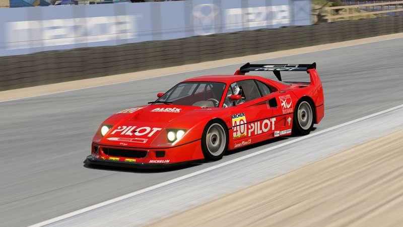 Assetto Corsa Ferrari F40LM Race car