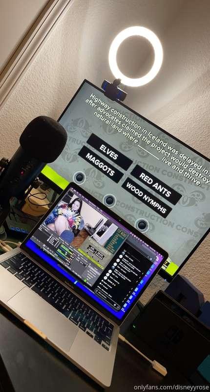 We got jackbox games to work on live stream which means I’ll..