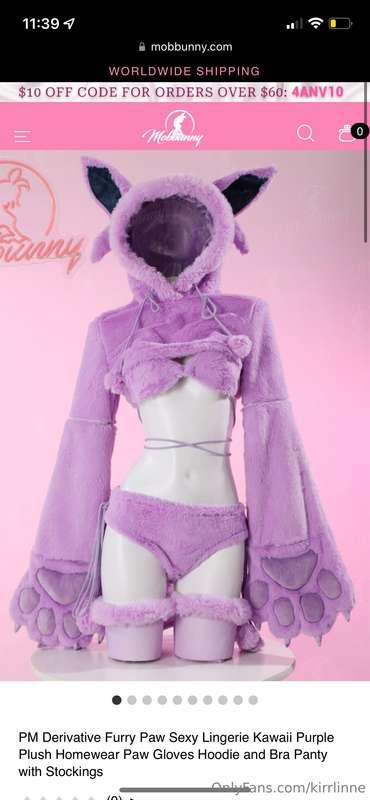 I want to get a new cosplay!!! Dm me if you want to help pay..