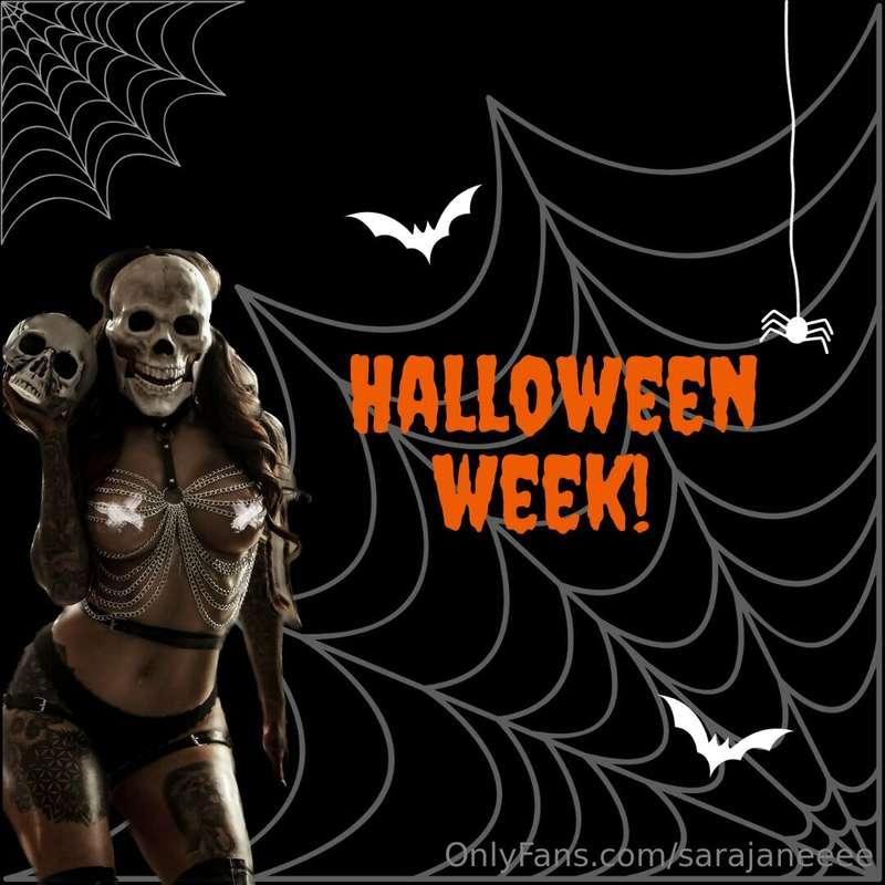 ONE WEEK UNTIL HALLOWEEN! 
Posts are about to get spooky heh..