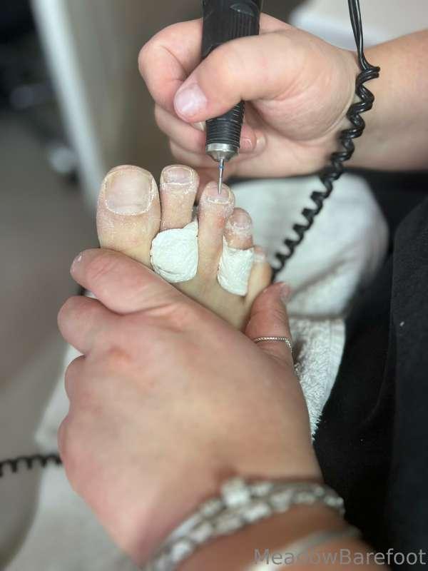 Pedi in progress, new photos are on the way! Who’s excited?!