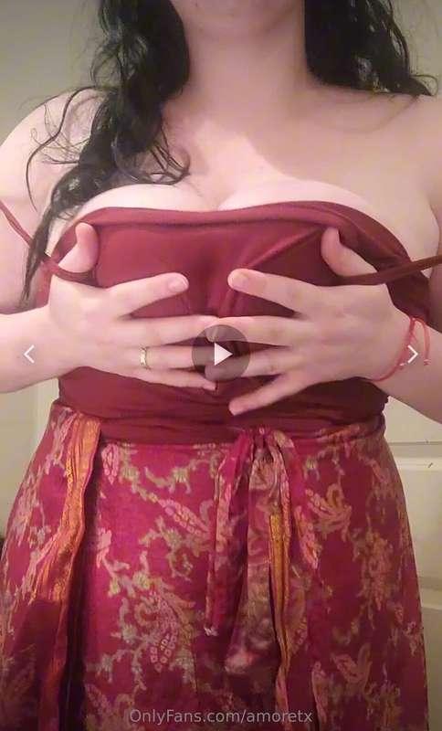 Dancing around and showing off my titties! 

Posted on my pa..