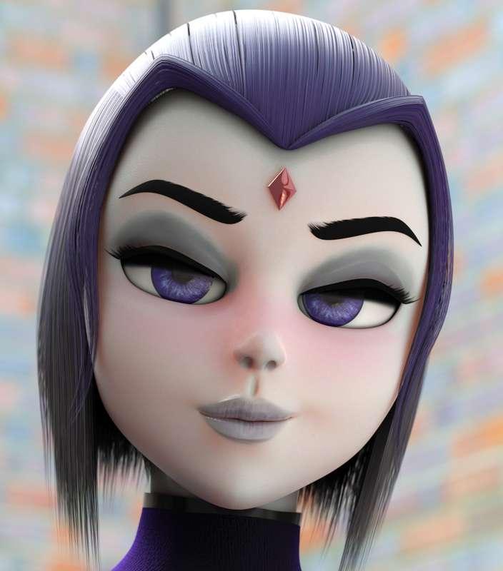Raven Portrait