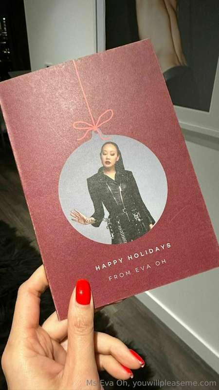 Sending Christmas card to carefully selected people