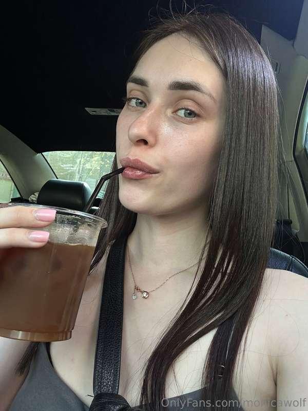 Have you ever tried iced coffee?I love it, it's the best dri..