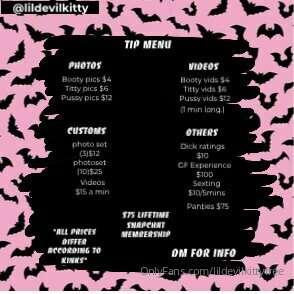My menu<3