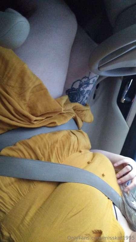 When you're wearing a cute sun dress and stuck in traffic yo..