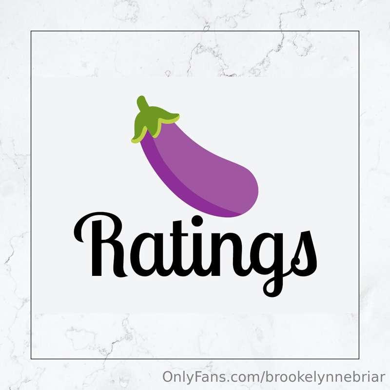 How would you prefer to receive a dick rating?