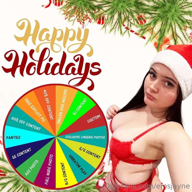It’s the season of giving 🎅🎁 Spin the Christmas Wheel and le..