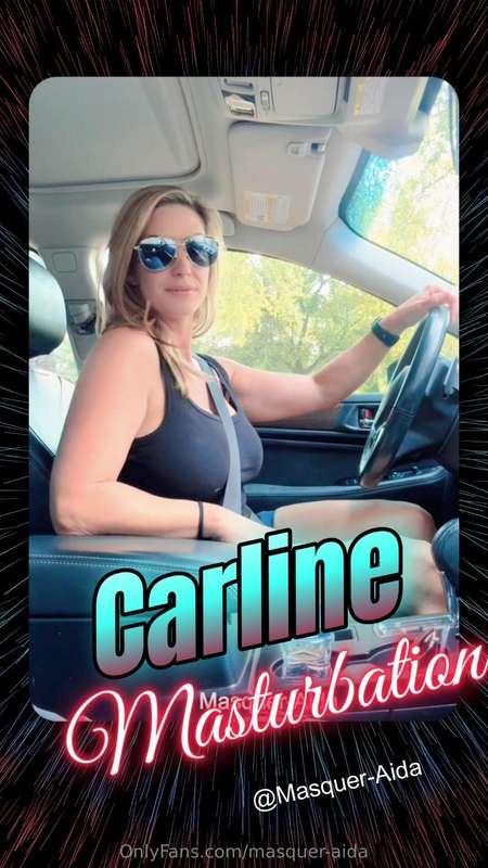🎥 Carline Masturbation Feeling hot and bothered from rubbing..