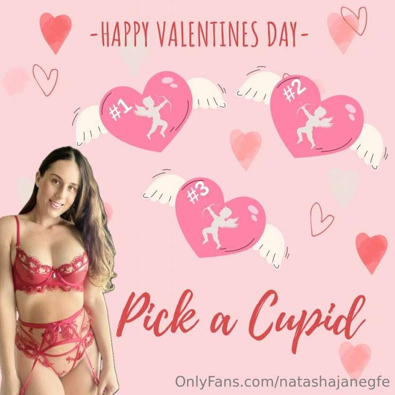 ## **💘Pick a Cupid💘** ## 

**Tip $10 and choose a number 1-3..