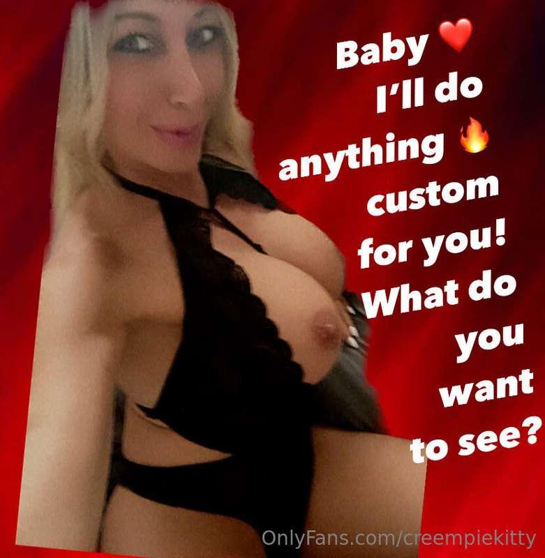 Tip your favorite kitty and I’ll take your request🥰