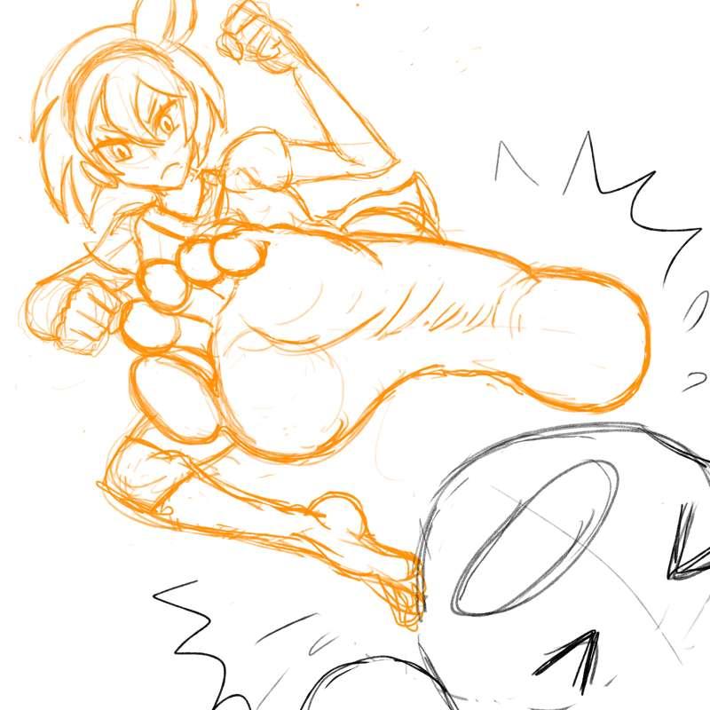Bea used Hi Jump Kick