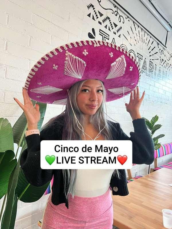 Join my 🇲🇽 live stream tomorrow night! 6pm PST🌮