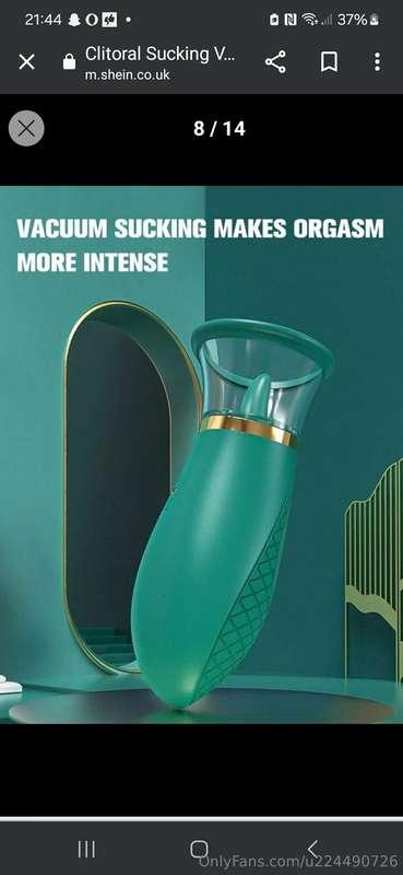 Think I'm going to order this sucking licking toy. Do u want..