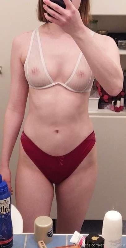 I don't always wear matching lingerie 😛