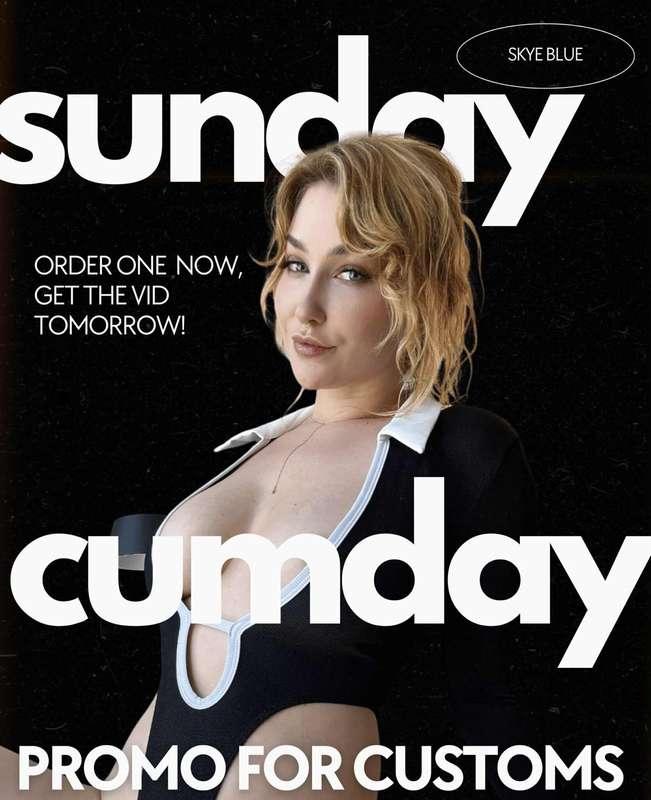 Hey there! It's Sunday Cumday! 😉So, it's Sunday Cumday and I..