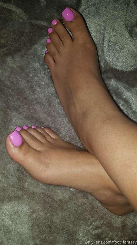 Fresh morning tootsies
